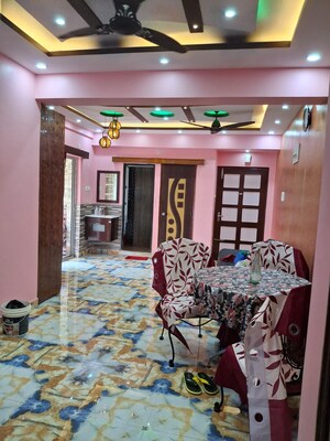 Living Room in 3 BHK Apartment at New Town – for Sale