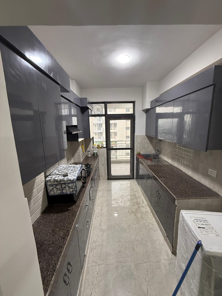 Kitchen, supertech-czar-suites 3 Bedroom 1875 Sq.Ft. Apartment In Omicron I Greater Noida Greater Noida 9218038