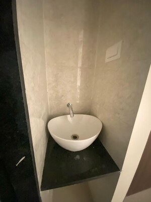 Bathroom in 1 BHK Apartment at Wadhwani Om Mangalam Chaitanya, Ravet – for Sale