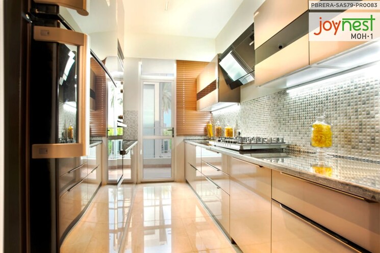 Kitchen, sushma-joynest-moh 3 Bedroom 1640 Sq.Ft. Apartment In Bir Chhat Chandigarh 9218059