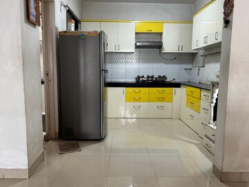 Kitchen in 2 BHK Apartment at Goel Ganga Orchard, Mundhwa – for Rent