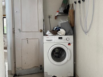 Bathroom in 2 BHK Apartment at Goel Ganga Orchard, Mundhwa – for Rent