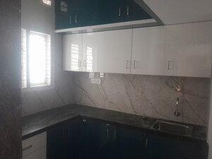 Kitchen in 2 BHK Builder Floor at Nri Layout – for Rent