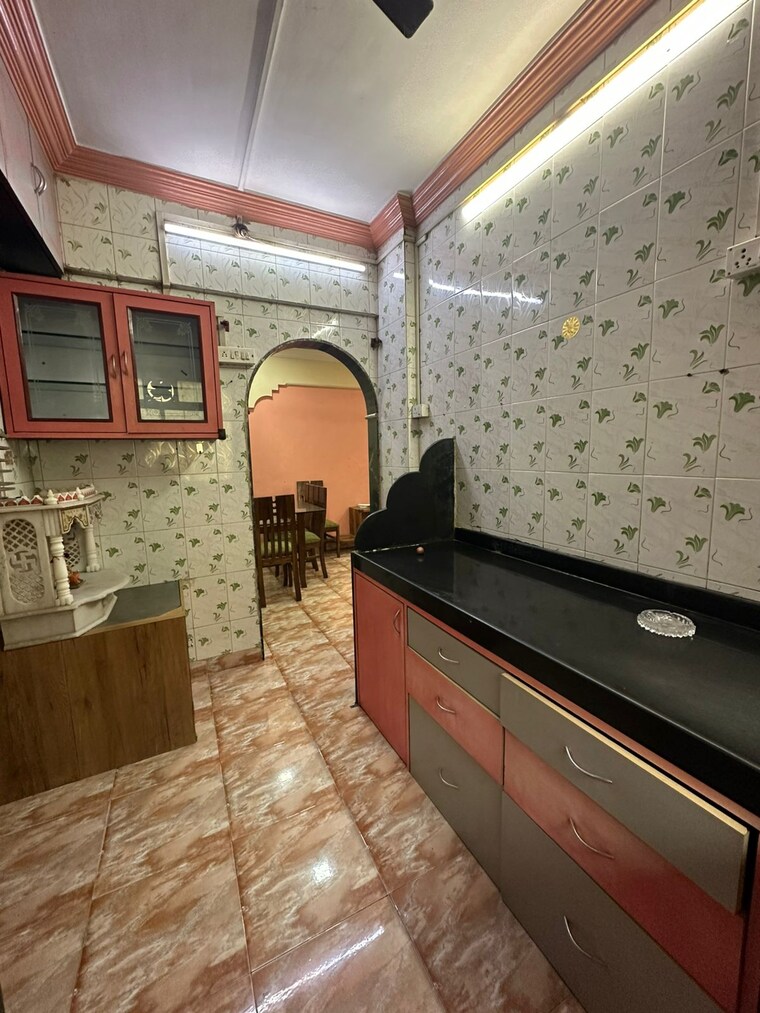 Kitchen, vighnahar-chs 1 Bedroom 550 Sq.Ft. Apartment In Kharigaon Thane 9218081