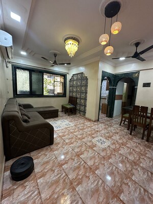 Master Bedroom in 1 BHK Apartment at Vighnahar CHS, Kharigaon – for Rent