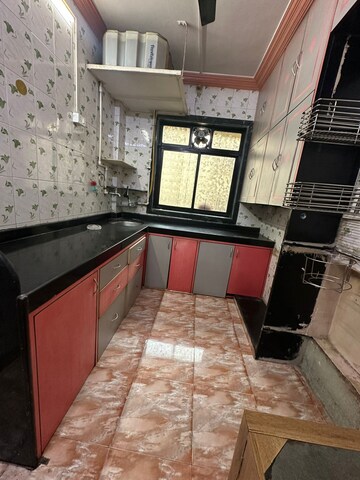 Kitchen in 1 BHK Apartment at Vighnahar CHS, Kharigaon – for Rent