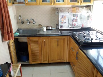 Kitchen in 2 BHK Apartment at Shipra Suncity, Vaibhav Khand – for Rent