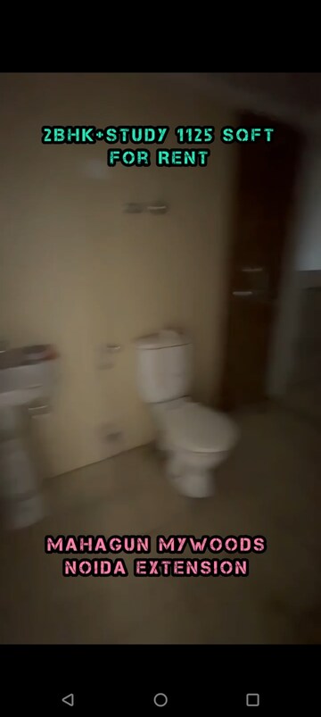Bathroom in 2.5 BHK Apartment at Mahagun Mywoods, Sector 16c Greater Noida – for Rent