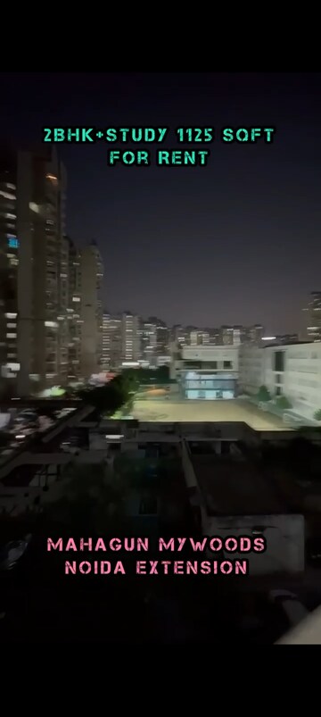 2.5 BHK Apartment – Exterior View View at Mahagun Mywoods, Sector 16c Greater Noida - for Rent
