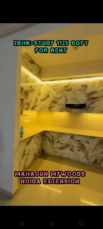 Furnished Amenities in 2.5 BHK Apartment at Mahagun Mywoods, Sector 16c Greater Noida – for Rent