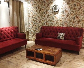 Living Room in 2 BHK Apartment at Vip Road – for Rent