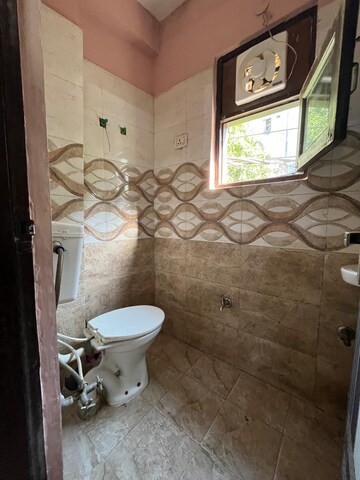 Bathroom in 1 RK Builder Floor at Saket – for Rent