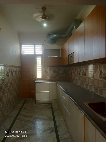 Kitchen in 3 BHK Builder Floor at Green Fields Colony – for Rent