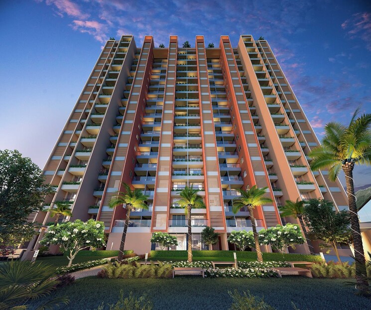 Exterior View, konnark-high-castle 1 Bedroom 642 Sq.Ft. Apartment In Palaspa Navi Mumbai 9218183
