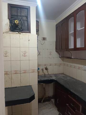 Kitchen in 3 BHK Builder Floor at Khirki Extension – for Rent