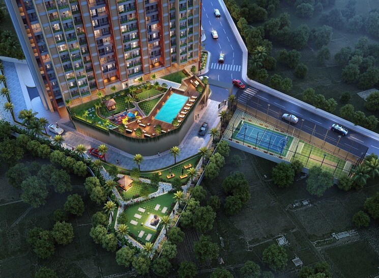 Master Plan, konnark-high-castle 1 Bedroom 642 Sq.Ft. Apartment In Palaspa Navi Mumbai 9218183