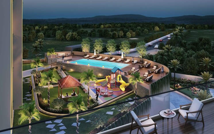 Exterior View, konnark-high-castle 1 Bedroom 642 Sq.Ft. Apartment In Palaspa Navi Mumbai 9218183