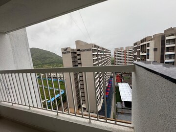 Balcony in 2 BHK Apartment at Mantra Montana Phase 1, Dhanori – for Rent