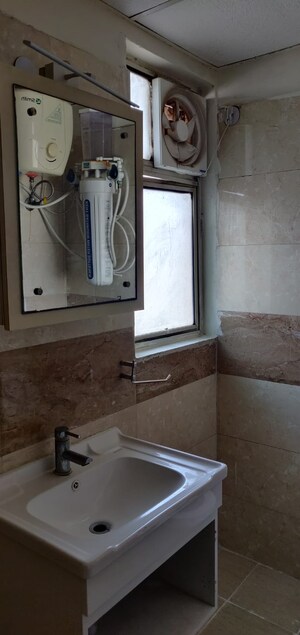 Bathroom in 3.5 BHK Apartment at Amrapali Crystal Homes, Sector 76 – for Rent