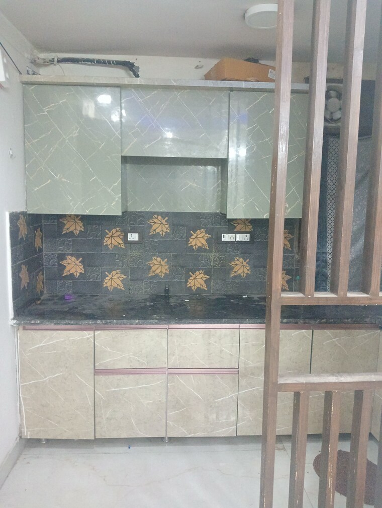 Kitchen, govindpuri 1.5 Bedroom 450 Sq.Ft. Builder Floor In Govindpuri Delhi 9218232
