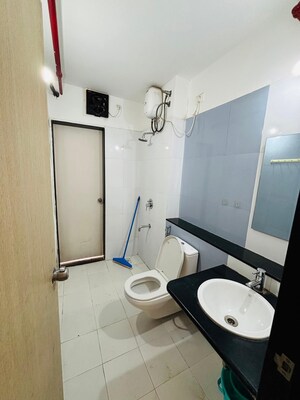 Bathroom in 1 BHK Apartment at Paranjape Blue Ridge, Hinjewadi – for Rent