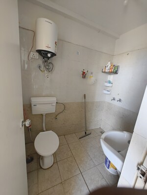 Bathroom in 1 BHK Apartment at Shree Vardhman Green Court, Sector 90 – for Rent
