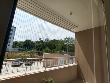 Balcony in 3 BHK Apartment at Raheja Vistas, Nacharam – for Rent
