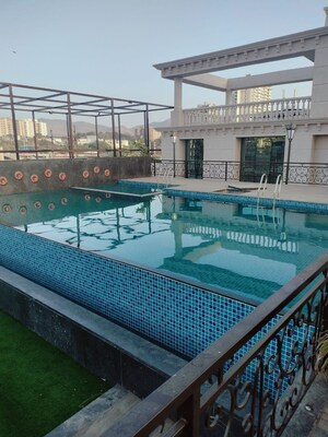 Swimming Pool in 1 BHK Apartment at Man Opus, Mira Road – for Rent
