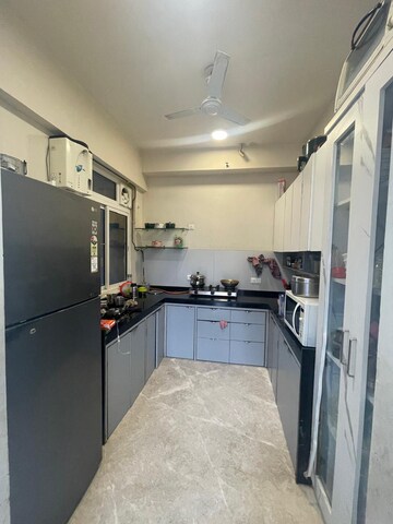 Kitchen in 2 BHK Apartment at Bharat Ecovistas, Shilphata – for Rent