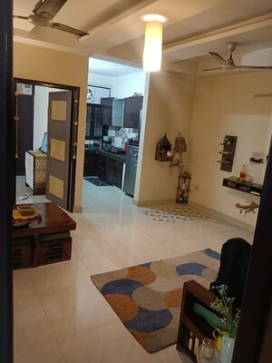 Living Room in 2 BHK Builder Floor at Saket – for Rent