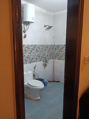 Bathroom in 2 BHK Builder Floor at Saket – for Rent