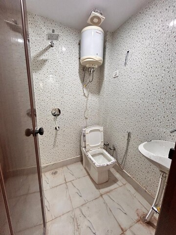 Bathroom in 2 BHK Builder Floor at Govindpuri – for Rent
