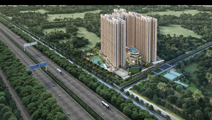 Balcony, vajra-west-city 3 Bedroom 2030 Sq.Ft. Apartment In Osman Nagar Hyderabad 9218395