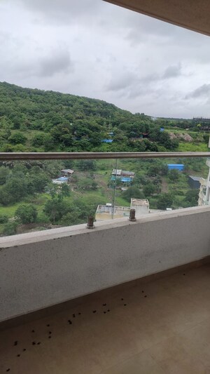 Terrace in 2 BHK Apartment at Kumar Hill View Residency, Kothrud – for Rent