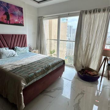 Bedroom in 2 BHK Apartment at RNA NG Eclat, Yamnuna Nagar – for Rent