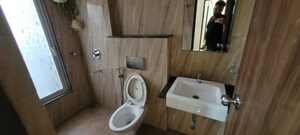 Bathroom in 2 BHK Apartment at Lodha Amara, Kolshet Road – for Rent
