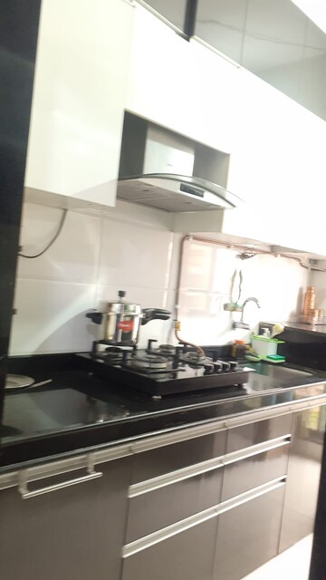 Kitchen in 1 BHK Apartment at Ghansoli – for Rent