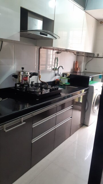 Kitchen in 1 BHK Apartment at Ghansoli – for Rent