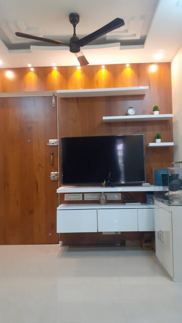 Living Room in 1 BHK Apartment at Ghansoli – for Rent