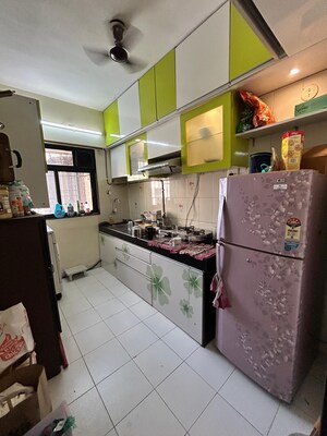 Kitchen in 1 BHK Apartment at Mantri Park, Goregaon East – for Rent