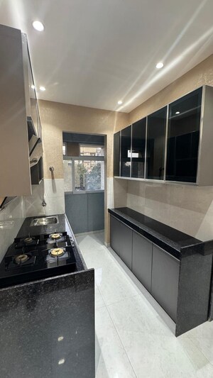 Kitchen in 1 BHK Apartment at Harsh Trinity Oasis, Bapane – for Sale