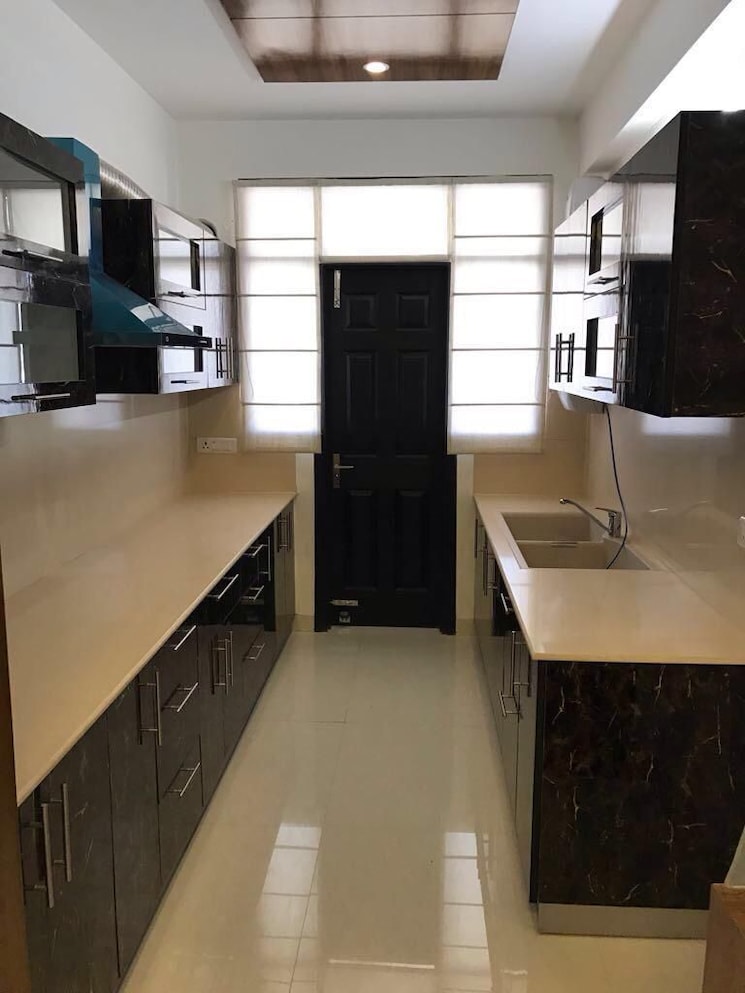 Kitchen, golden-sand-apartments 3 Bedroom 1827 Sq.Ft. Apartment In Dhakoli Zirakpur 9218609