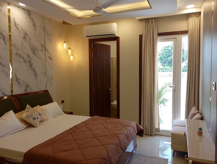 Bedroom, jms-the-majestic 3 Bedroom 1350 Sq.Ft. Apartment In Manesar Sector 9 Gurgaon 9218638