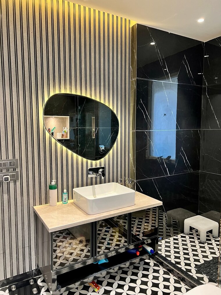 Bathroom, saket 2 Bedroom 1100 Sq.Ft. Apartment In Saket Delhi 9218686