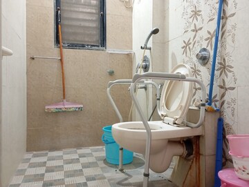 Bathroom in 2 BHK Apartment at Safal Shree Saraswati Phase 4, Chembur – for Rent
