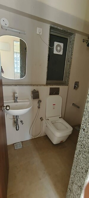 Bathroom in 1 BHK Apartment at Naman Premier, Andheri East – for Rent