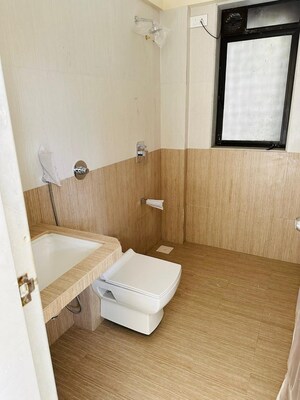 Bathroom in 3 BHK Apartment at BDL Hresa, Chembur – for Rent