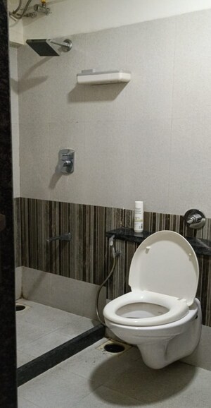 Bathroom in 3 BHK Apartment at Shreenathji Odina, Chembur – for Rent