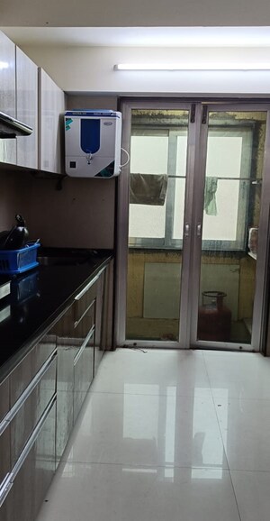 Kitchen in 3 BHK Apartment at Shreenathji Odina, Chembur – for Rent