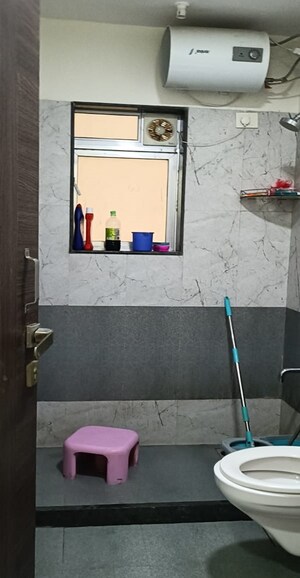 Bathroom in 3 BHK Apartment at Shreenathji Odina, Chembur – for Rent